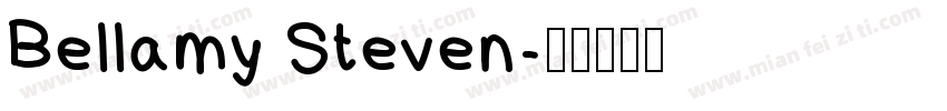 Bellamy Steven字体转换